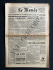 LE MONDE-N°5548-DIMANCHE 18 ET LUNDI 19 NOVEMBRE 1962-JEAN GABRIEL DOMERGUE. 