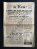 LE MONDE-N°5549-MARDI 20 NOVEMBRE 1962. 