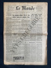 LE MONDE-N°5038-VENDREDI 31 MARS 1961. 