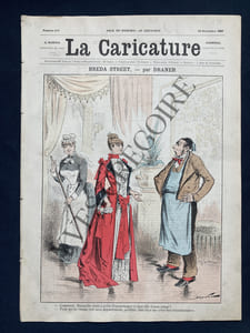 LA CARICATURE-N°413-26 NOVEMBRE 1887-HENRI ROCHEFORT