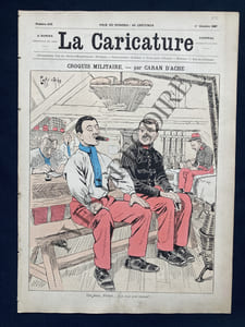 LA CARICATURE-N°405-1 OCTOBRE 1887-CARAN D'ACHE