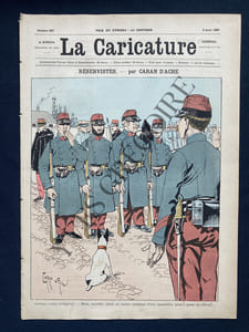 LA CARICATURE-N°397-6 AOUT 1887-CARAN D'ACHE
