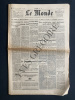LE MONDE-N°7073-MARDI 10 OCTOBRE 1967-ANDRE MAUROIS. 