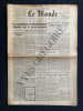 LE MONDE-N°4234-JEUDI 4 SEPTEMBRE 1958-EN CAS DE MALHEUR. 