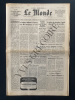LE MONDE-N°9259-MARDI 22 OCTOBRE 1974-ECOLE ALSACIENNE. 