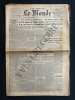 LE MONDE-N°4783-MARDI 7 JUIN 1960-MAURICE AUDIN. 