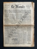 LE MONDE-N°8947-VENDREDI 19 OCTOBRE 1973-GEORGES BRAQUE. 