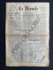 LE MONDE-N°7247-JEUDI 2 MAI 1968-ANDRE MASSON-UBAC. 