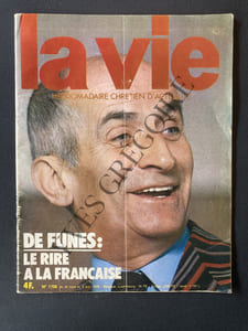 LA VIE-N°1700-DU 30 MARS AU 5 AVRIL 1978-LOUIS DE FUNES