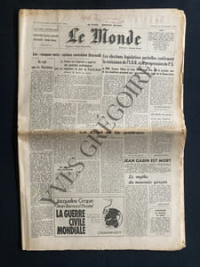 LE MONDE-N°9894-MARDI 16 NOVEMBRE 1976-JEAN GABIN