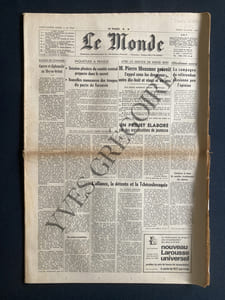 LE MONDE-N°7543-MARDI 15 AVRIL 1969