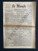 LE MONDE-N°5184-DIMANCHE 17 ET LUNDI 18 SEPTEMBRE 1961-DARIO MORENO. 