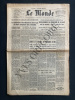 LE MONDE-N°5487-SAMEDI 8 SEPTEMBRE 1962-PETIT CLAMART. 