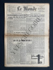 LE MONDE-N°4710-DIMANCHE 13 ET LUNDI 14 MARS 1960-FRANCOISE SAGAN. 