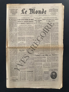 LE MONDE-N°9069-MERCREDI 13 MARS 1974-ALAIN RESNAIS