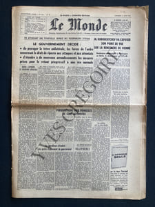 LE MONDE-N°5104-VENDREDI 16 JUIN 1961-GUSTAVE MOREAU