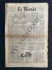LE MONDE-N°7094-VENDREDI 3 NOVEMBRE 1967-JEAN HELION. 