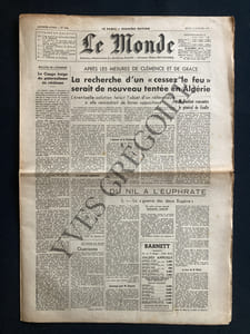 LE MONDE-N°4348-JEUDI 15 JANVIER 1959-STANLEY KUBRICK
