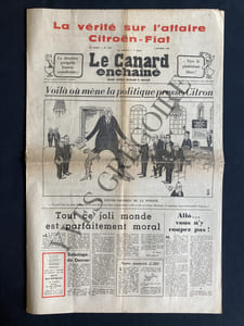 LE CANARD ENCHAINE-N°2501-2 OCTOBRE 1968