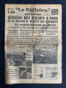 LE PARISIEN LIBERE-N°5176-MARDI 25 AVRIL 1961. 