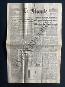 LE MONDE-N°7554-DIMANCHE 27 ET LUNDI 28 AVRIL 1969-REFERENDUM