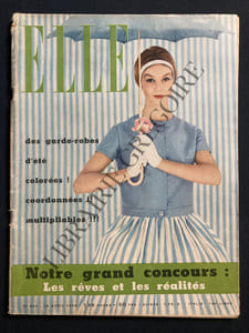 ELLE-N°644-28 AVRIL 1958