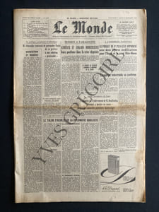 LE MONDE-N°6475-DIMANCHE 7 ET LUNDI 8 NOVEMBRE 1965