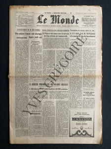 LE MONDE-N°6481-DIMANCHE 14 ET LUNDI 15 NOVEMBRE 1965