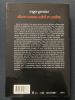 ALBERT CAMUS SOLEIL ET OMBRE Une biographie intellectuelle. ROGER GRENIER