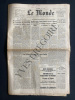 LE MONDE-N°7536-DIMANCHE 6 ET LUNDI 7 AVRIL 1969-GABRIEL CHEVALLIER. 