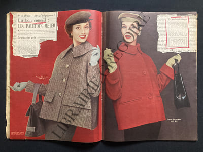 ELLE-N°559-10 SEPTEMBRE 1956-JEAN PATOU