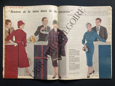 ELLE-N°559-10 SEPTEMBRE 1956-JEAN PATOU