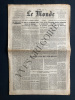 LE MONDE-N°7018-DIMANCHE 6 ET LUNDI 7 AOUT 1967-VOYAGE PRESIDENTIEL AU CANADA. 