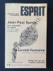 ESPRIT-N°43/44-JUILLET/AOUT 1980-JEAN PAUL SARTRE. COLLECTIF
