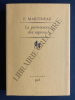 LA PROVENANCE DES ESPECES Cinq méditations sur la libération de la liberté. EMMANUEL MARTINEAU