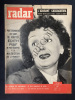 RADAR-N°525-27 FEVRIER 1959-EDITH PIAF. 