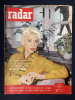 RADAR-N°520-23 JANVIER 1959-MARTINE CAROL. 