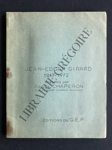 JEAN EDGAR GIRARD-1917-1972