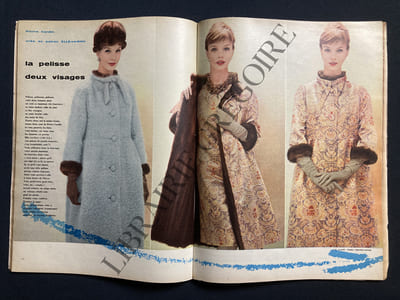 ELLE-N°670-27 OCTOBRE 1958-CHRISTIAN DIOR