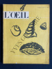 L'OEIL-NUMERO DOUBLE-N°7/8-JUILLET/AOUT 1955. 