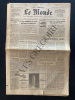 LE MONDE-N°8490-DIMANCHE 30 AVRIL ET MARDI 2 MAI 1972-BRUAY EN ARTOIS. 