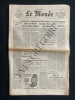 LE MONDE-N°11132-VENDREDI 14 NOVEMBRE 1980-FRANCOISE SAGAN. 