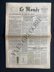 LE MONDE-N°7541-SAMEDI 12 AVRIL 1969-HENRI VARNA