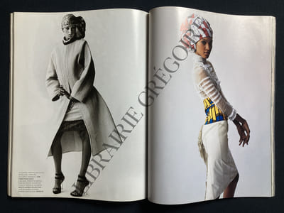 VOGUE PARIS-N°823-DECEMBRE 2001 ET JANVIER 2002-KATE MOSS