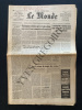 LE MONDE-N°8468-MERCREDI 5 AVRIL 1972-AUBERTIN-LE CORBUSIER. 