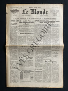 LE MONDE-N°9837-JEUDI 9 SEPTEMBRE 1976-BARRY LYNDON-STANLEY KUBRICK