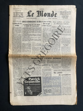 LE MONDE-N°9844-VENDREDI 17 SEPTEMBRE 1976-GEORGES LIMBOUR. undefined