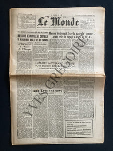 LE MONDE-N°4590-DIMANCHE 25 ET LUNDI 26 OCTOBRE 1959-COMPLOT DE L'OBSERVATOIRE