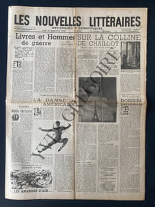 LES NOUVELLES LITTERAIRES-N°1100-30 SEPTEMBRE 1948