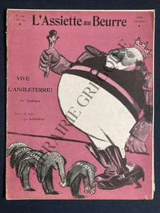 L'ASSIETTE AU BEURRE-N°109-2 MAI 1903-VIVE L'ANGLETERRE! PAR CAMARA